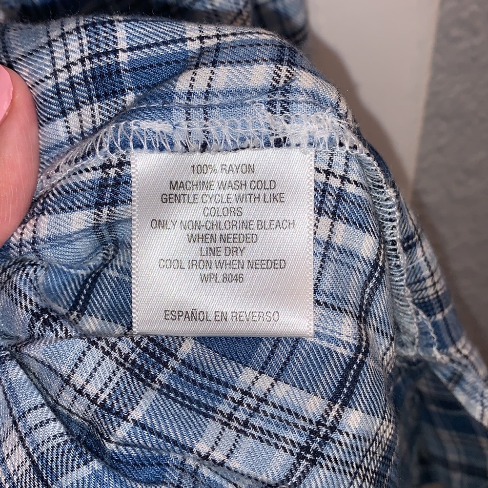 Style & Co Tunic Button Down - Picture 7 of 8